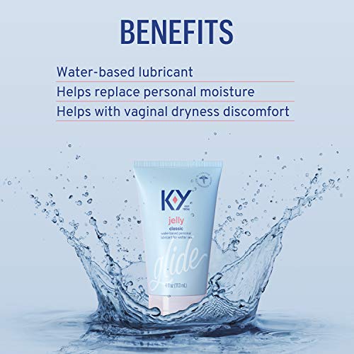 Personal Lubricant, K-Y Jelly Personal Lube,Water Based Lube For Women, Men &...