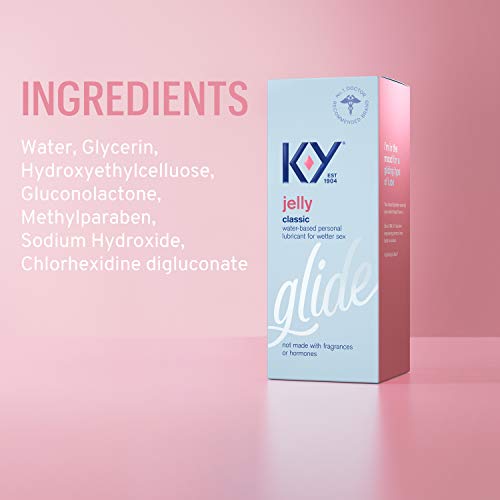 Personal Lubricant, K-Y Jelly Personal Lube,Water Based Lube For Women, Men &...