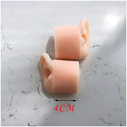 K99 Ear Model One Pair - Long Ear Canal Simulation Silicone Ear Model - for A...