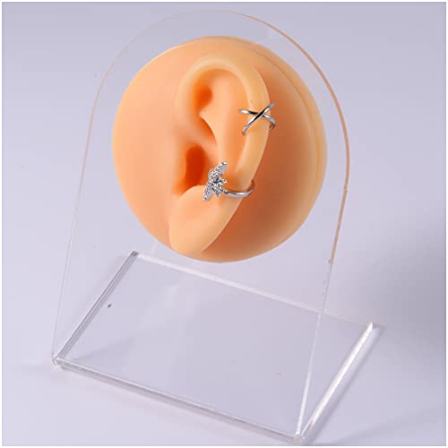 K99 Human Ear Model - Silicone Ear Model - for Acupuncture Practice Training,...