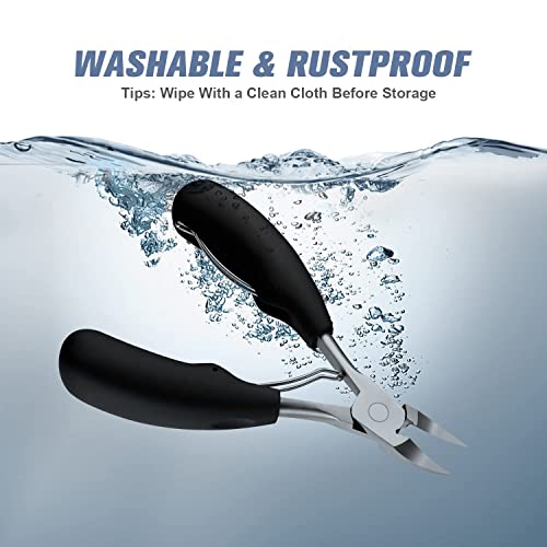 Toenail Clippers, High-grade Stainless Steel, Professionally Paronychia, Thic...