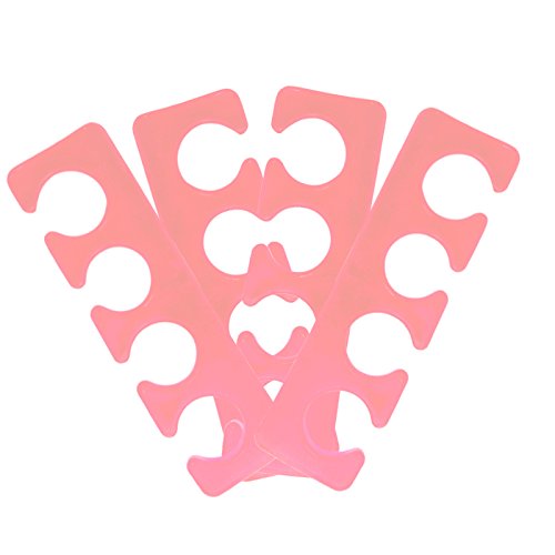 KADS 3 Pairs/set Silicone Toe Separator Nail Art Manicure Finger Feet Care Br...