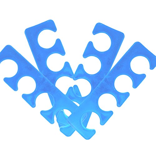 KADS 3 Pairs/set Silicone Toe Separator Nail Art Manicure Finger Feet Care Br...