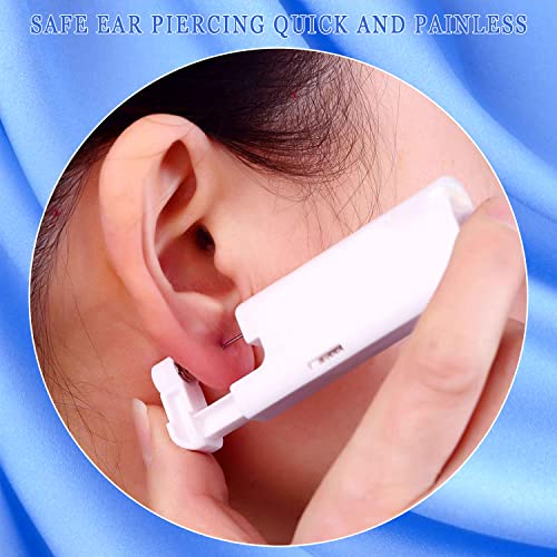 Ear Piercing Kit Ear Nail Gun Disposable Aseptic Household Ear Piercing Gun P...