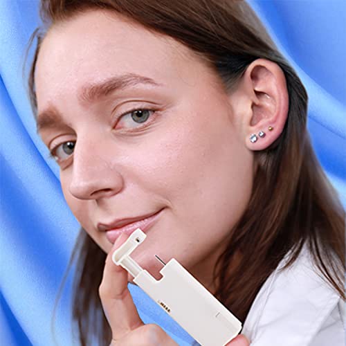 Ear Piercing Kit Ear Nail Gun Disposable Aseptic Household Ear Piercing Gun P...