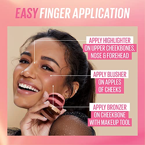 KAJA PLAY BENTO | Cream Bronzer, Powder Blush and Highlighter Sculpting Trio ...