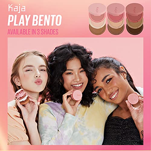 KAJA PLAY BENTO | Cream Bronzer, Powder Blush and Highlighter Sculpting Trio ...