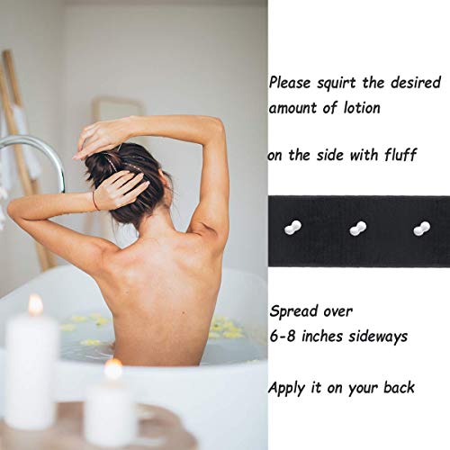 Lotion Applicators for Your Back, Self Tanning Back Applicator Microfiber Sel...