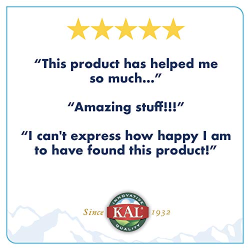 KAL Lithium Orotate 5 milligrams | Low Serving Of Chelated Lithium Orotate Fo...