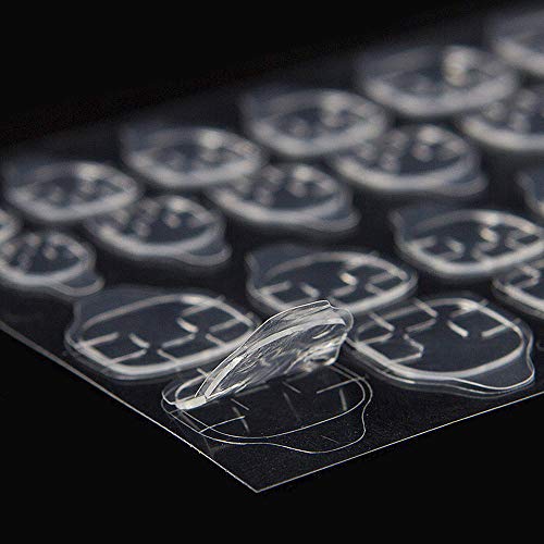 10 Sheets (240pcs) Double-Side Nail Adhesive Tabs, Kalolary Nail Glue Sticker...