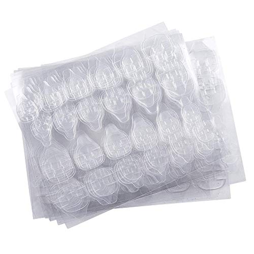 10 Sheets (240pcs) Double-Side Nail Adhesive Tabs, Kalolary Nail Glue Sticker...