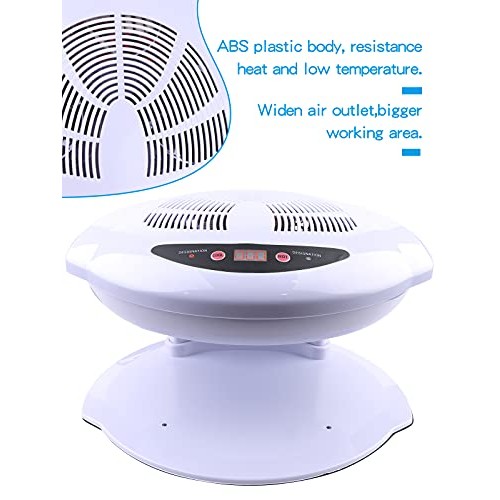 Air Nail Dryer, Kalolary 400W Air Nail Fan Blow Dryer for Nail Polish Intelli...