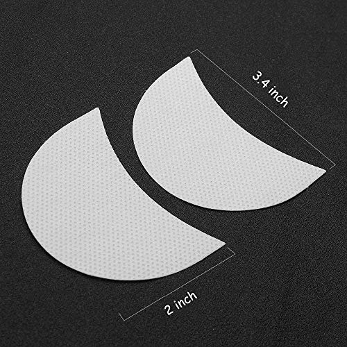 Kalolary 120 Pcs Eye Shadow Shields, Eyeshadow Pads Stencils Lint Free Under ...