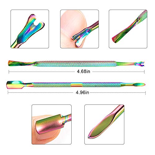 Kalolary 7Pcs Cuticle Nippers and Cutter Kit, Ingrown Toenail File, Triangle ...