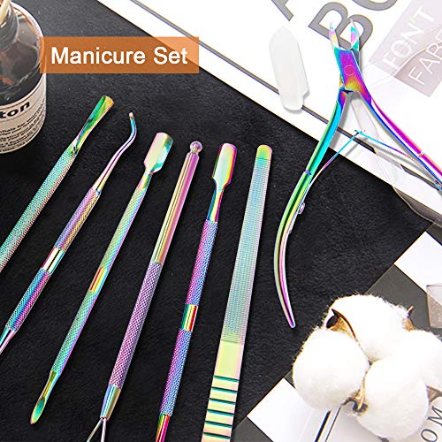 Kalolary 7Pcs Cuticle Nippers and Cutter Kit, Ingrown Toenail File, Triangle ...