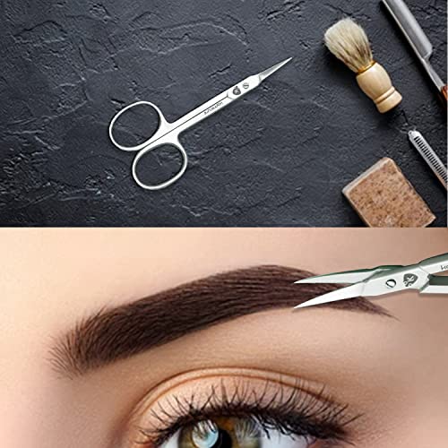 KAMICURE | Extra Fine Curved Cuticle Scissors for Men Women - Multi Purpose S...