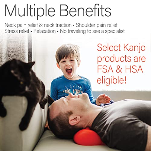 Kanjo Acupressure Neck Pain Relief Cushion | Cervical Traction Device & Acupr...