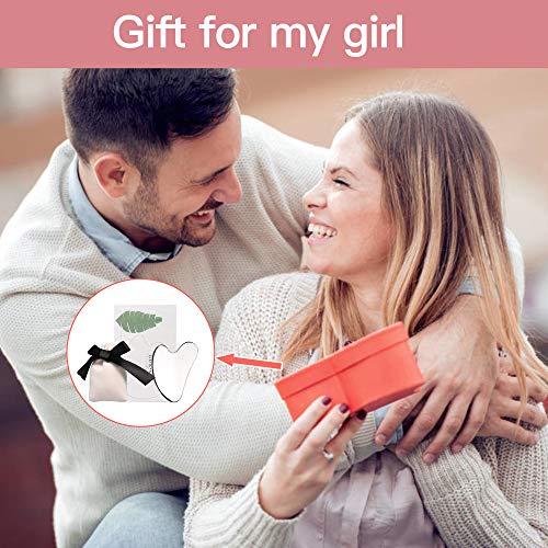 Gua Sha Stainless Steel Facial Massage Acupuncture Tool Kit with Face, Neck a...