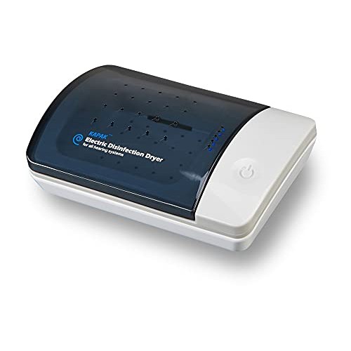 Electronic Kapak Ultra Violet C clean hearing aid dryer and dehumidifier auto...