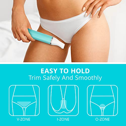 Kaphio Waterproof Bikini Trimmer, Hair Clippers for Women with 3 Hair Trimmer...