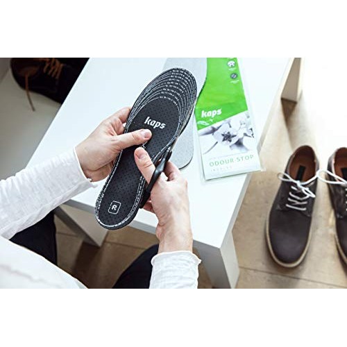 6 Pair Pack Anti Odour Shoe Insoles Set with Odor Eating Charcoal | Shoe Inse...