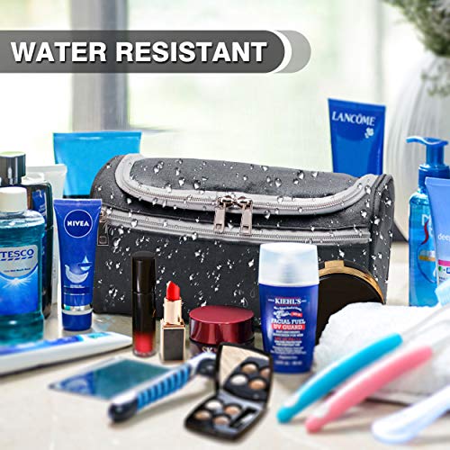 Travel Toiletry Bag – Small Portable Hanging Cosmetic Organizer for Men Women...