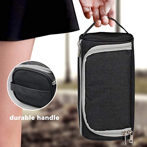 Travel Toiletry Bag – Small Portable Hanging Cosmetic Organizer for Men Women...
