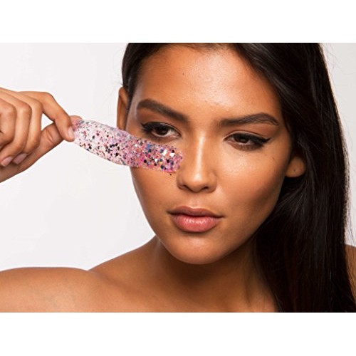 Cosmetic Glitter Glue // Peel Off Formula ✮ KARIZMA Beauty ✮ Face Chunky Glit...