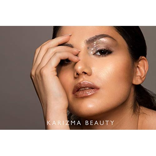 KARIZMA Holographic Silver Body Glitter. 10g Chunky Face Glitter, Hair Glitte...