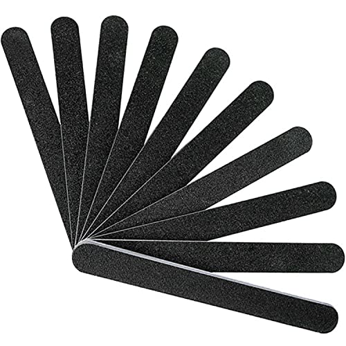 Karlash 10 PCS Professional Double Sided Nail Files 100/180 Grid Emery Board ...