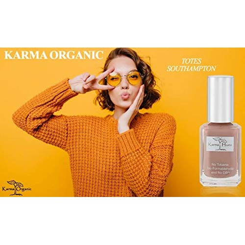 Karma Organic amazing Natural Nail Polish Colors - Non Toxic, Vegan, Cruelty ...