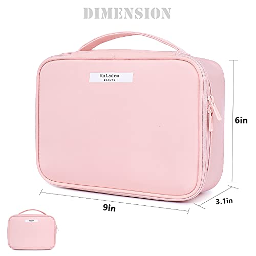 Makeup Bag with Inner Pouch - Cosmetic Bag for Women Cosmetic Travel Makeup B...