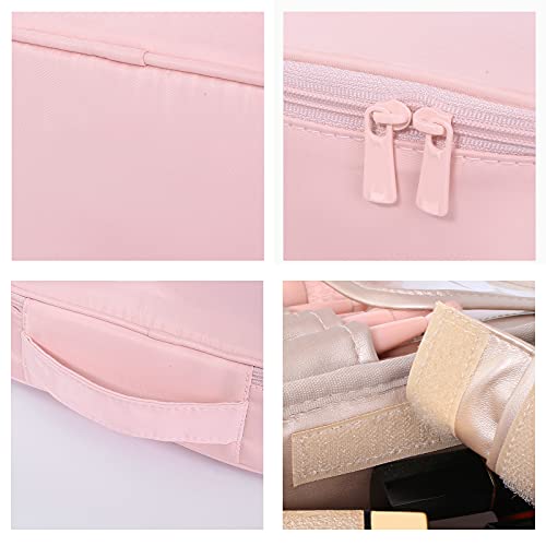Makeup Bag with Inner Pouch - Cosmetic Bag for Women Cosmetic Travel Makeup B...
