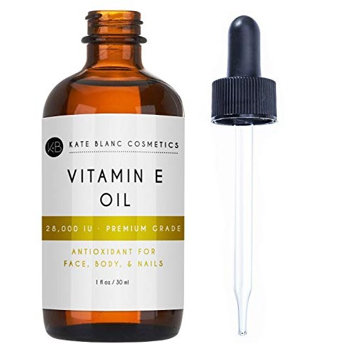 Vitamin E Oil for Skin and Face by Kate Blanc Cosmetics . 28,000 IU. Reduce A...