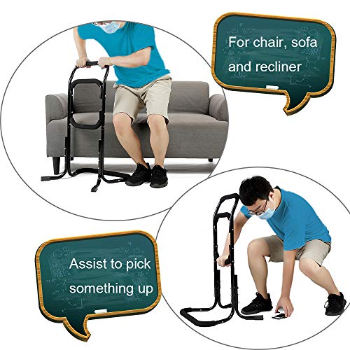 Chair Rail Chair Assist for Elderly Patient Lift Aid Bed Rails for Elderly Se...