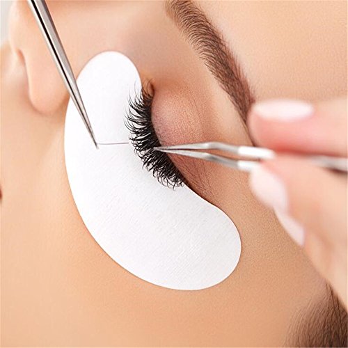kawagirl,100 Pairs Set，Eye Gel Patches,Under Eye Pads Lint Free Lash Extensi...