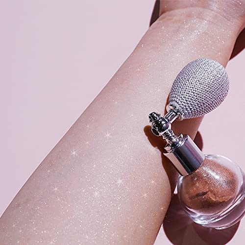 Highlighter Powder Spray, Body Glitter Face High Gloss Spray Shimmer Sparkle ...