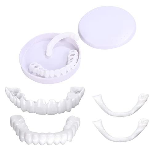 Dentures Teeth Fake Teeth Temporary Teeth and Whitening Alternative Covering ...