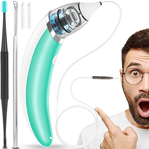 Ear Dryer, Ear Water Remover Ear-Wax-Vacuum-Remover, Strong Suction Ear Wax S...