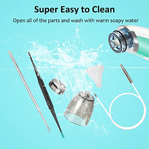 Ear Wax Removal Tool Electric Ear Cleaner Soft Earwax Removal Kit USB Charge ...
