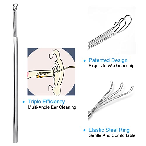 Q-Grips-Earwax-Remover Ear Wax Removal Tool Ear Wax Remover Silicone Ear Clea...