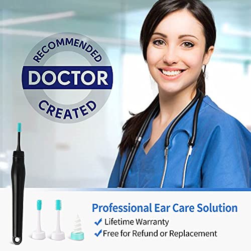 Q-Grips-Earwax-Remover Ear Wax Removal Tool Silicone Ear Cleaner Safe Ear Wax...