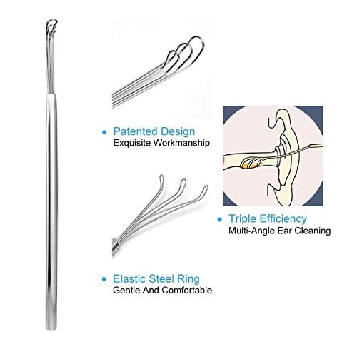 Q-Grips-Earwax-Remover Ear Wax Removal Tool Silicone Ear Cleaner Safe Ear Wax...