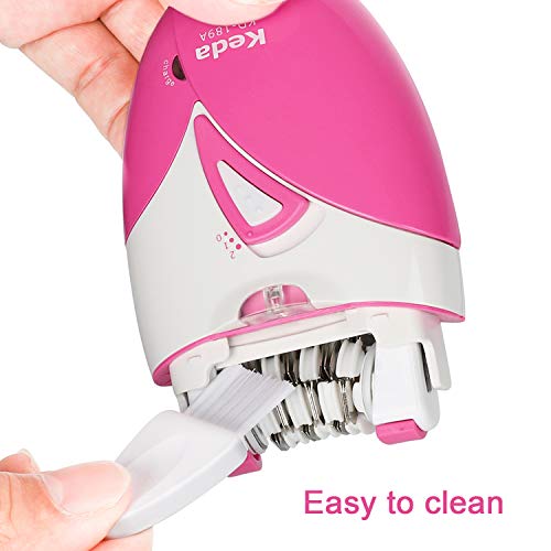 Hair Epilator Removal for Women - Cordless Women’s Epilator for Legs and Arms...