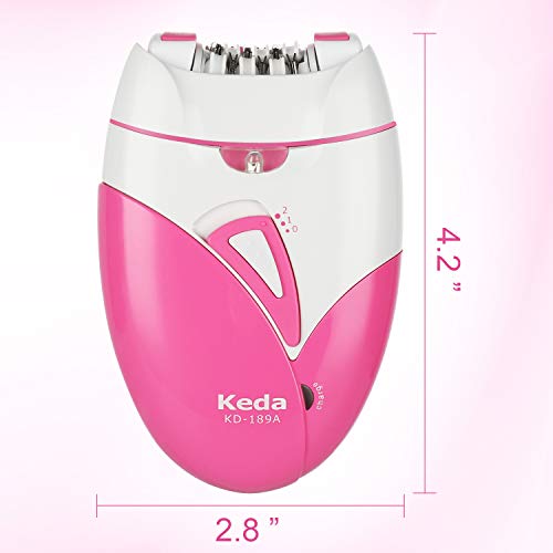 Hair Epilator Removal for Women - Cordless Women’s Epilator for Legs and Arms...
