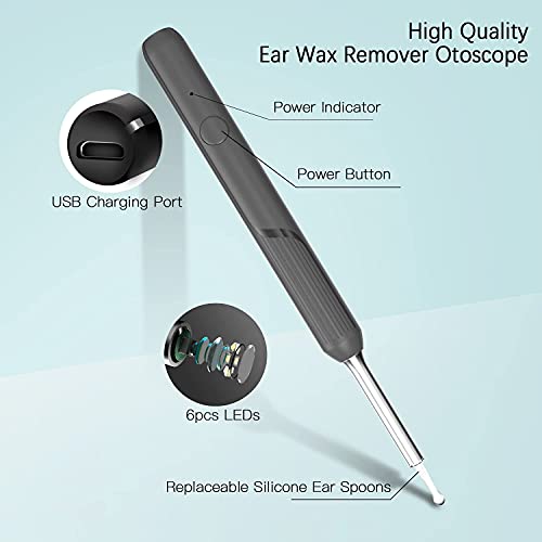 Ear Wax Removal Kit, Ear Wax Removal Endoscope, Earwax Remover Tool, 1920P HD...