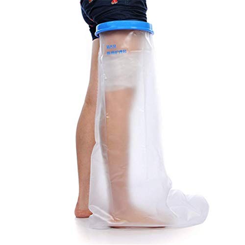 Adult Leg cast Protector for Shower, Waterproof Shower Bandage and Cast Cover...