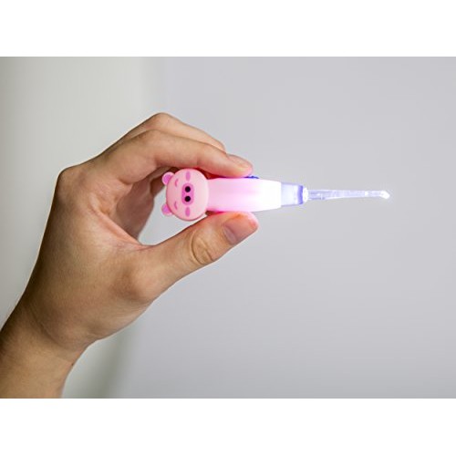 KleanEars Kids Earwax Remover Tool Baby Safe 4 Pcs LED Lighting Ear Pick Spoo...