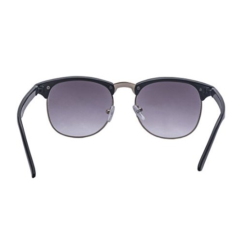 Kelens Retro Half Frame Driving Nearsighted Sunglasses Clear Vision Lenses Se...