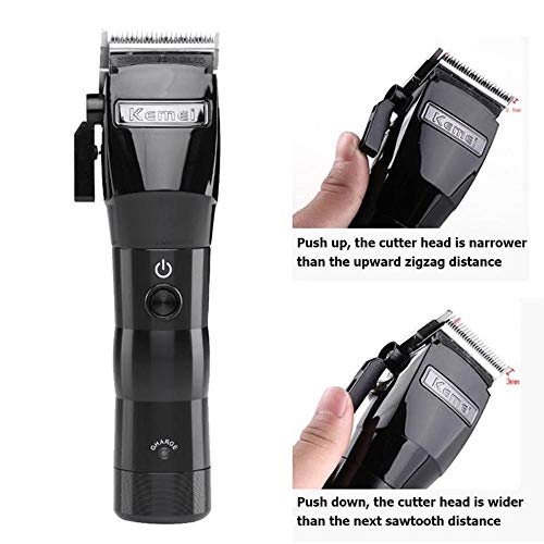 KEMEI Men's Electric Powerful Cordless Styling Tools Hair Clipper Trimmer Cut...